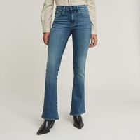 g-star raw jeans d21290-d987 h280 - 3301 flare-faded icy blue para mujer