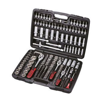 Ks Tools 917.0779, Juego De Vasos, 179 Piezas, Negro
