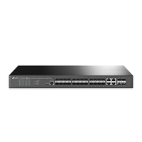 switch gestionable jetstream tp-link sg3428xf 24p gigabit sfp l2 y 4 ranuras sfp de 10 ge