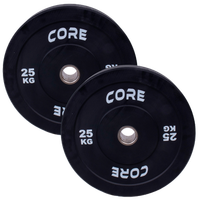 core juego de 2 discos bumper 5-25 kg - 20 kg