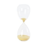 reloj de arena de vidrio h25