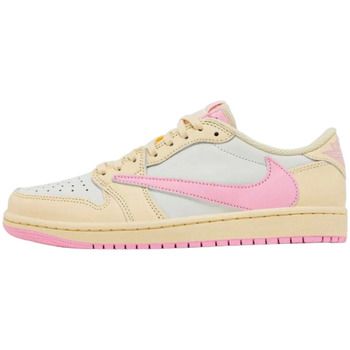 Nike Deportivas Moda 1 Retro Low OG SP Travis Scott Shy Pink para hombre