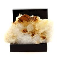 siderite cuarzo - piedra natural de francia vizille - cristal de curacion energia positiva coleccion mineral  5594 ct - certificado de