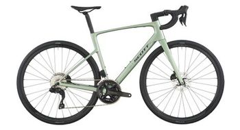 Bicicleta de carretera scott addict 40 shimano 105 di2 12v 700 mm verde 2026