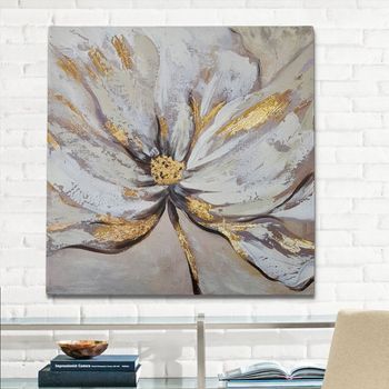 Pintura Al Óleo Decorativa Opg6111000-7070 Multicolor 70x70 Cm
