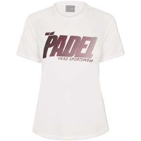 head camiseta padel para mujer
