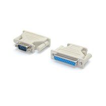 Cable Adaptador DB9M - DB25F Beige
