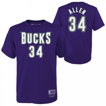 Camiseta Ray Allen N&N Bucks - Mitchell And Ness Junior