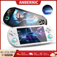 consola de juegos retro portatil anbernic rg vita pro pantalla tactil ips de 55 pulgadas y 19201080 reproductor de videojuegos android de 5000 mah ai 1080p dp