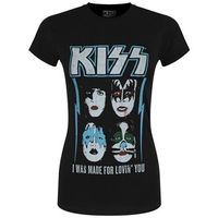 kiss tops y camisetas made for lovin you para mujer