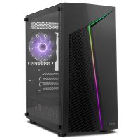 nox infinity zeta argb m-atx cristal templado usb 30 negra