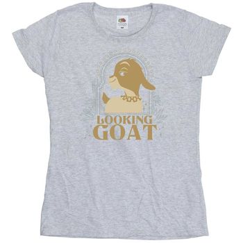 Wish Camiseta Looking Goat para mujer