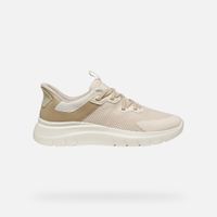 geox plummery plus mujer beigeblanco lechoso