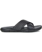 de kangaroos sandalias de hombre 518-11 piel negropiel negro