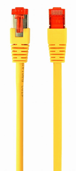 CABLE RED S-FTP GEMBIRD CAT 6A LSZH AMARILLO 1,5 M