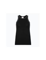 camiseta de padel wilson team tank negro mujer