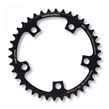 Plato Stronglight Ct2 Compat Campagnolo Negro Carretera 34t Alumnio