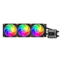 sistema de refrigeracion liquida cougar cgr-psdutrgb-b-360 3 ventiladores 120mm rgb multi-socket