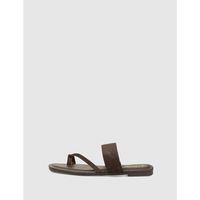 kamome trends sandalias sandalia de dedo romelli marron para mujer