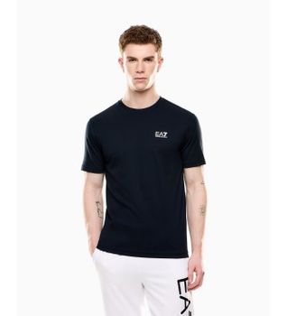 EA7 para hombre. 7M000567_AF10375 Camiseta Temp marino (M), Casual, Algodón, Manga corta
