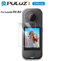pelicula de vidrio templado de pantalla puluz hd para insta360 x4 protector de pantalla de aire accesorios de camara de accion deportiva