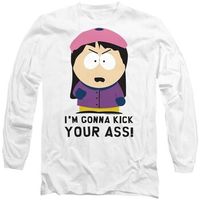 south park tops y camisetas im gonna kick your ass para mujer