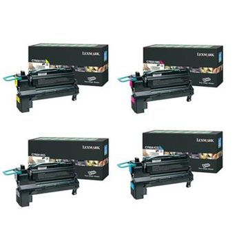 Original Multipack Lexmark X748dte Printer Toner Cartridges (4 Pack) -X746H1KG