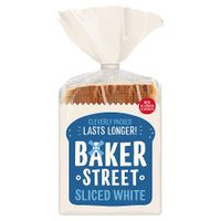 baker street white sliced bread