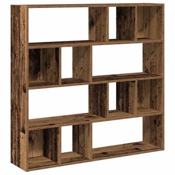 Estantería/divisor De Espacios Madera Antigua 105x24x102 Cm Vidaxl