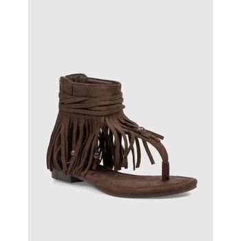 Kamome Trends Sandalias SANDALIA DE DEDO OREA MARRÓN para mujer