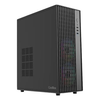 Carcasa Coolbox A850 USB-C 3.2 Gen1 ATX Negro sin fuente