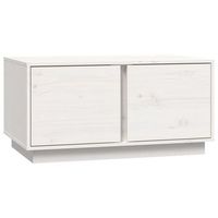 mesa de centromesa auxiliarmesa de cafe madera maciza de pino blanco 80x50x40 cm