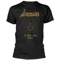 venom camiseta at war with satan para hombre