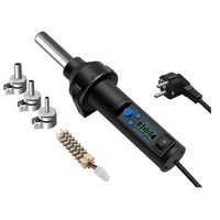secador de pelo caliente con temperatura ajustable secador de pelo digital portatil secador de pelo caliente herramienta de soldadura ue p