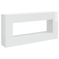 mesa consola alto brillo 155 x 29 x 74 cm madera de ingenieria vidaxl