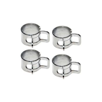 Abrazadera de manguera de combustible 11-12mm gris set 4pc