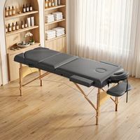camilla de masaje de pvc madrea homcom 215x60x62-89 cm gris