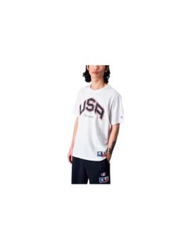 Camiseta Champion Crewneck Hombre Blanco