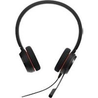 jabra evolve 20 ms stereo binaural diadema negro a