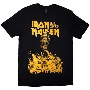 Iron Maiden Camiseta manga larga Est. 1975 Holy Ske para hombre