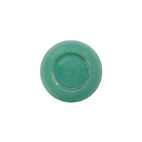 plato llano verde claro - lote de 6