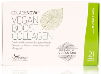Vaminter Colagenova Vegan Boost Té Verde y Limón 21 Sobres