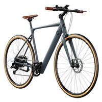 bicicleta electrica urbana sprint silver 28 autonomia 70km bateria 360wh doble freno de disco hidraulico cecotec