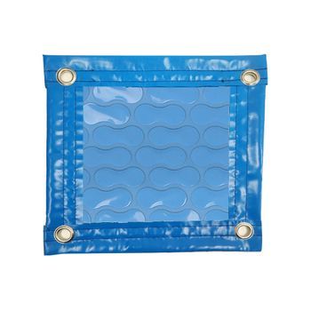 Cobertor Solar/manta Térmica De 500 Micras Coolguard Con Refuerzo En Todo El Contorno De 9 X 3.5m.