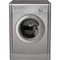 indesit tumble dryer idv75s vented  - silver silver