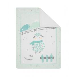 Manta de sherpa supersuave para bebé 110/140 cm Sleepy Sheep