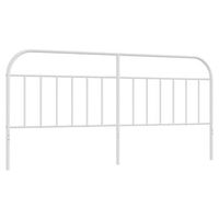 cabecero cama mueble de dormitorio de metal 193 cm blanco m020006815