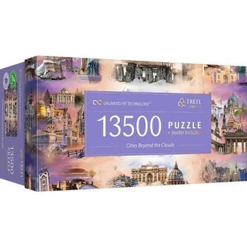 Puzzle Prime 13500 Pcs. Cities Beyond The Clouds 81030 Trefl