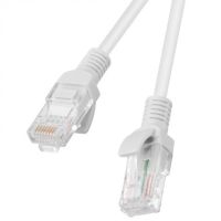 lanberg cable de red rj45 utp cat6 25cm gris