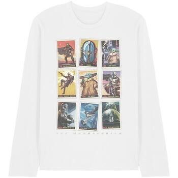 Disney Camiseta manga larga Trading Card Grid para mujer